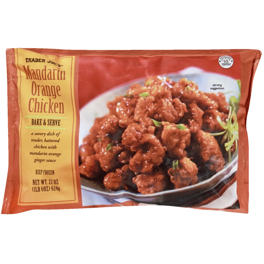 Trader Joe's Mandarin Orange Chicken frozen bag
